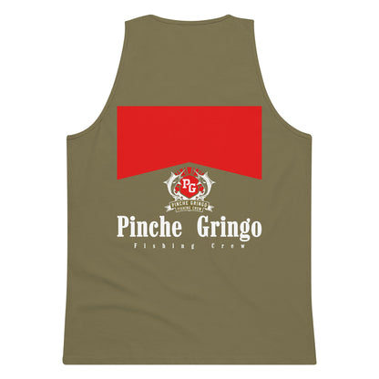 Pinche Gringo Fishing Crew Red Pack Tank