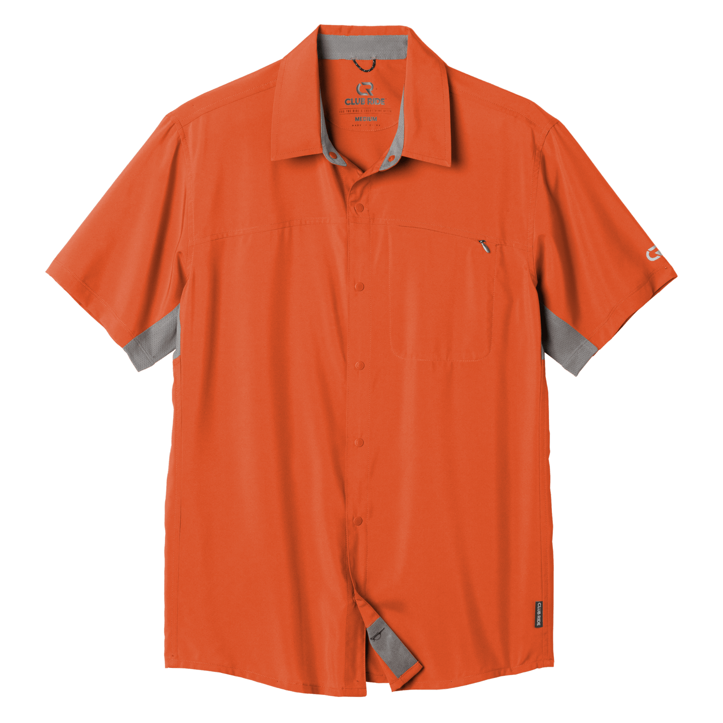 Club Ride Apparel Men's Protocol Lightweight Solid Shirt