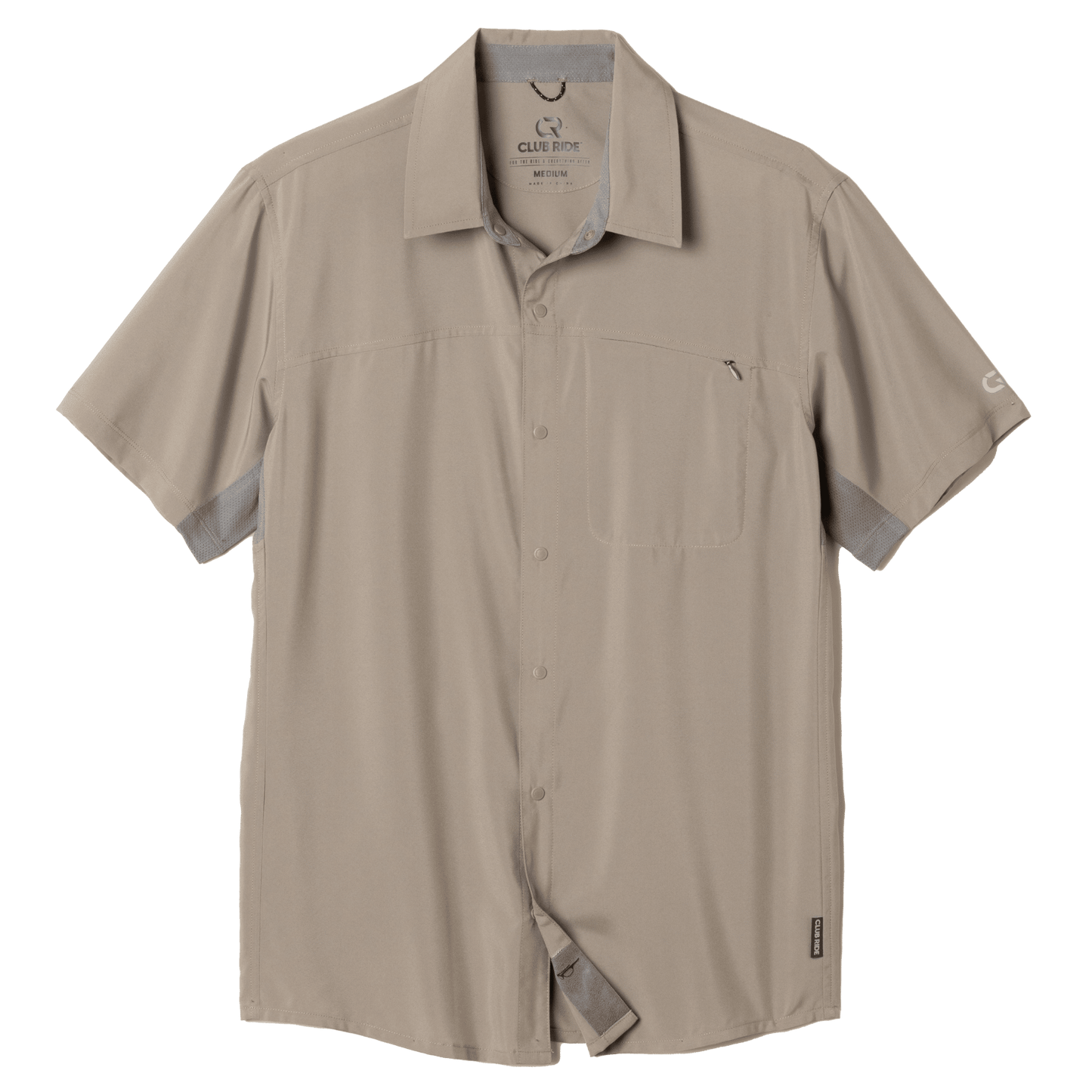 Club Ride Apparel Men's Protocol Lightweight Solid Shirt