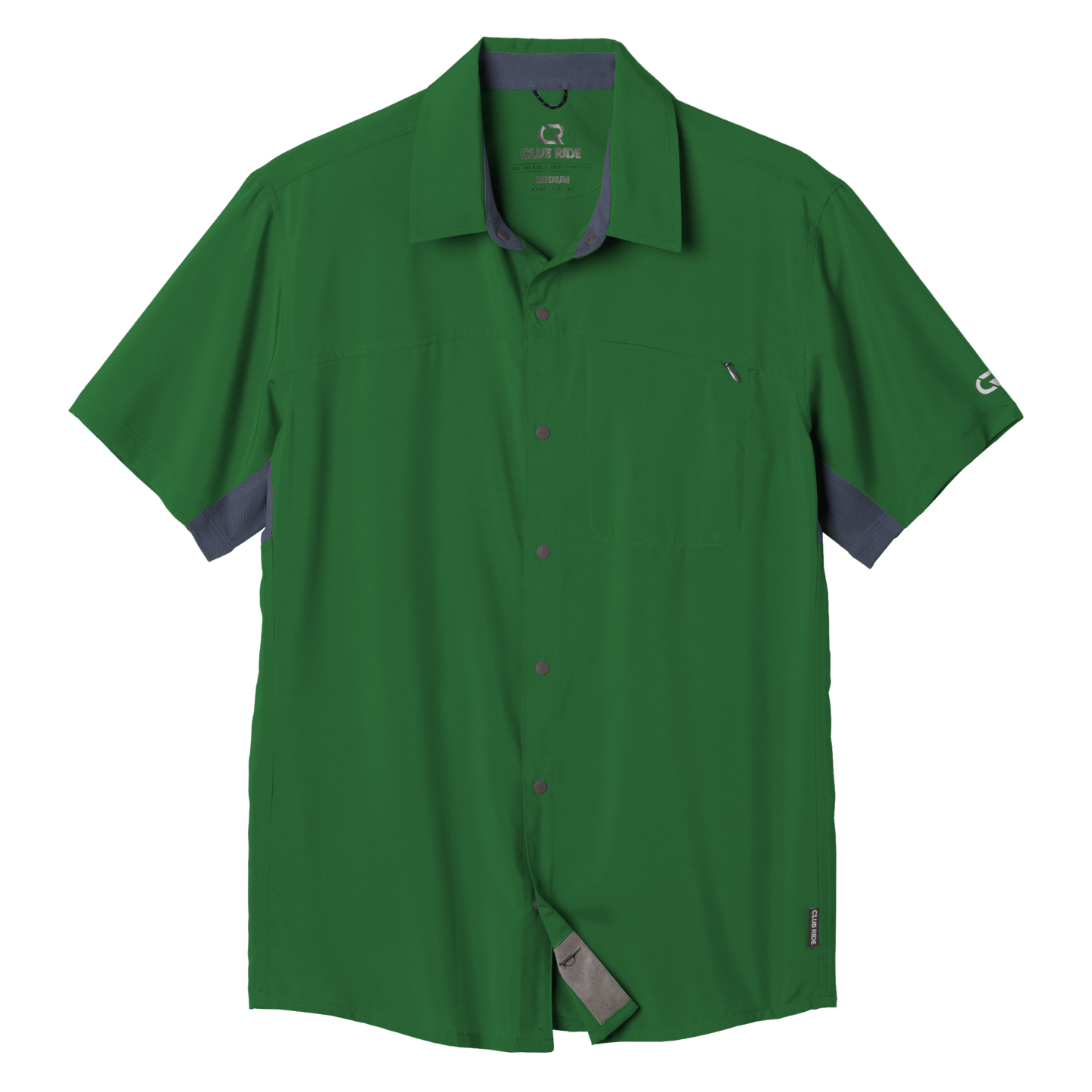 Club Ride Apparel Men's Protocol Lightweight Solid Shirt
