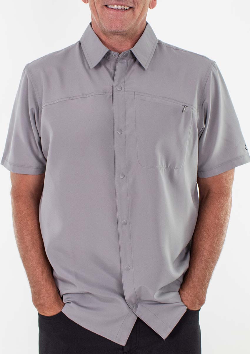 Club Ride Apparel Men's Protocol Lightweight Solid Shirt