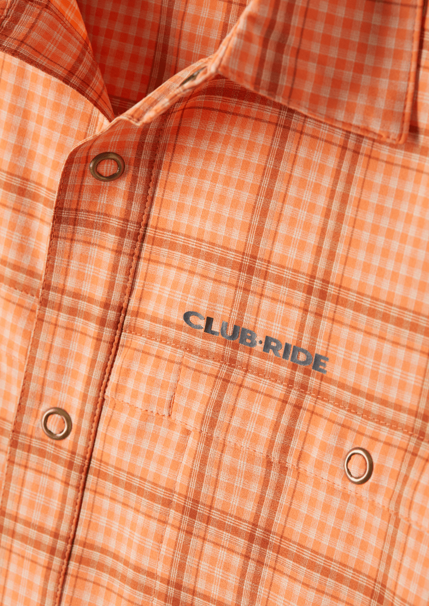 Club Ride Apparel Men's Quest Super Stretch Plaid Shirt