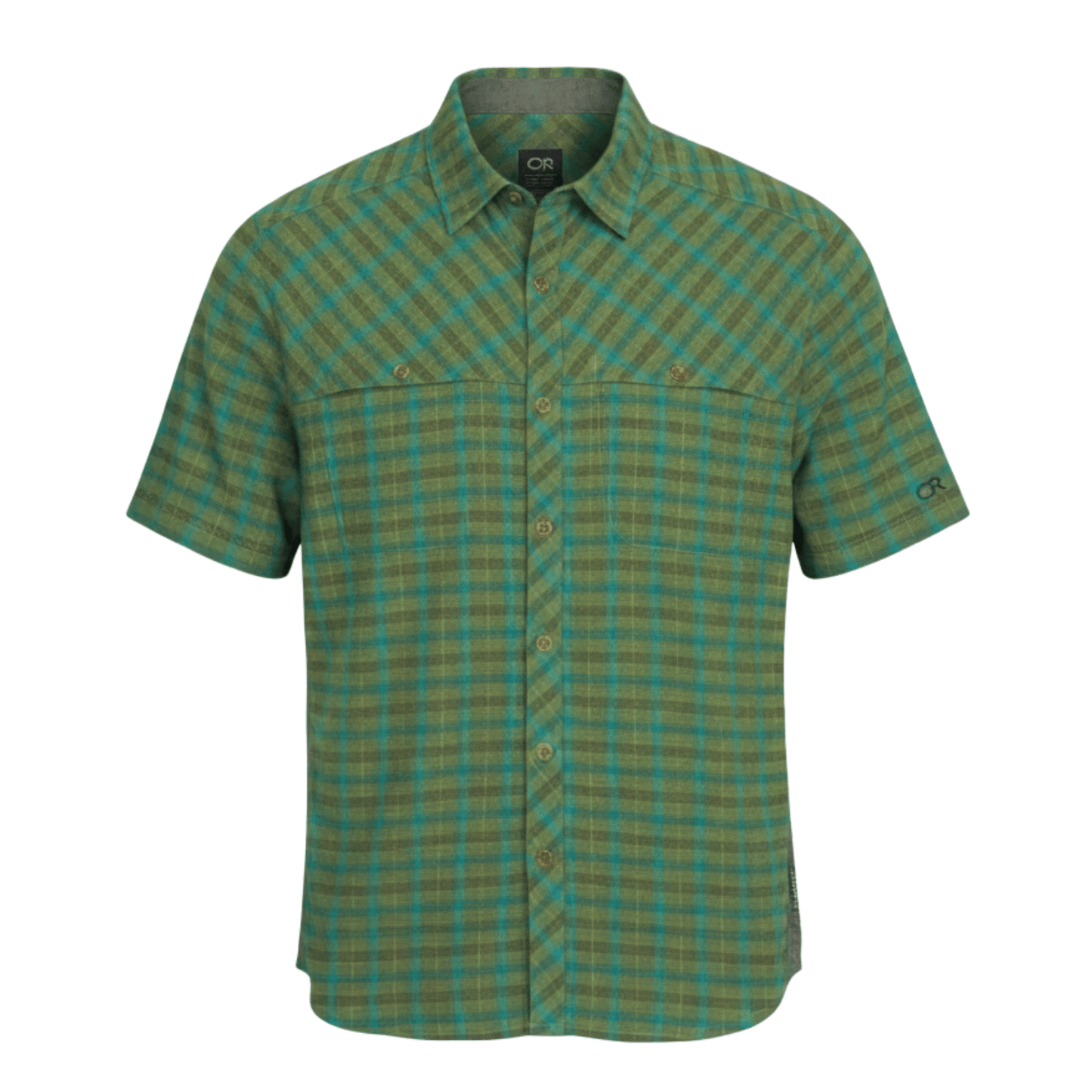 Club Ride Apparel Men's Quest Super Stretch Plaid Shirt