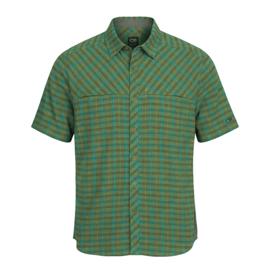 Club Ride Apparel Men's Quest Super Stretch Plaid Shirt