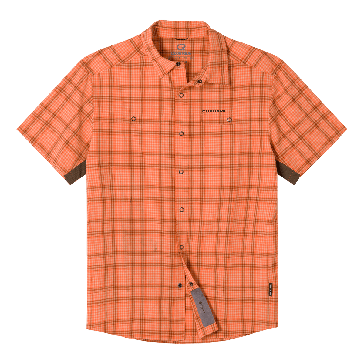 Club Ride Apparel Men's Quest Super Stretch Plaid Shirt