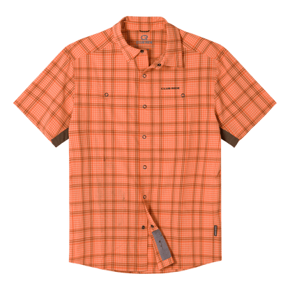 Club Ride Apparel Men's Quest Super Stretch Plaid Shirt