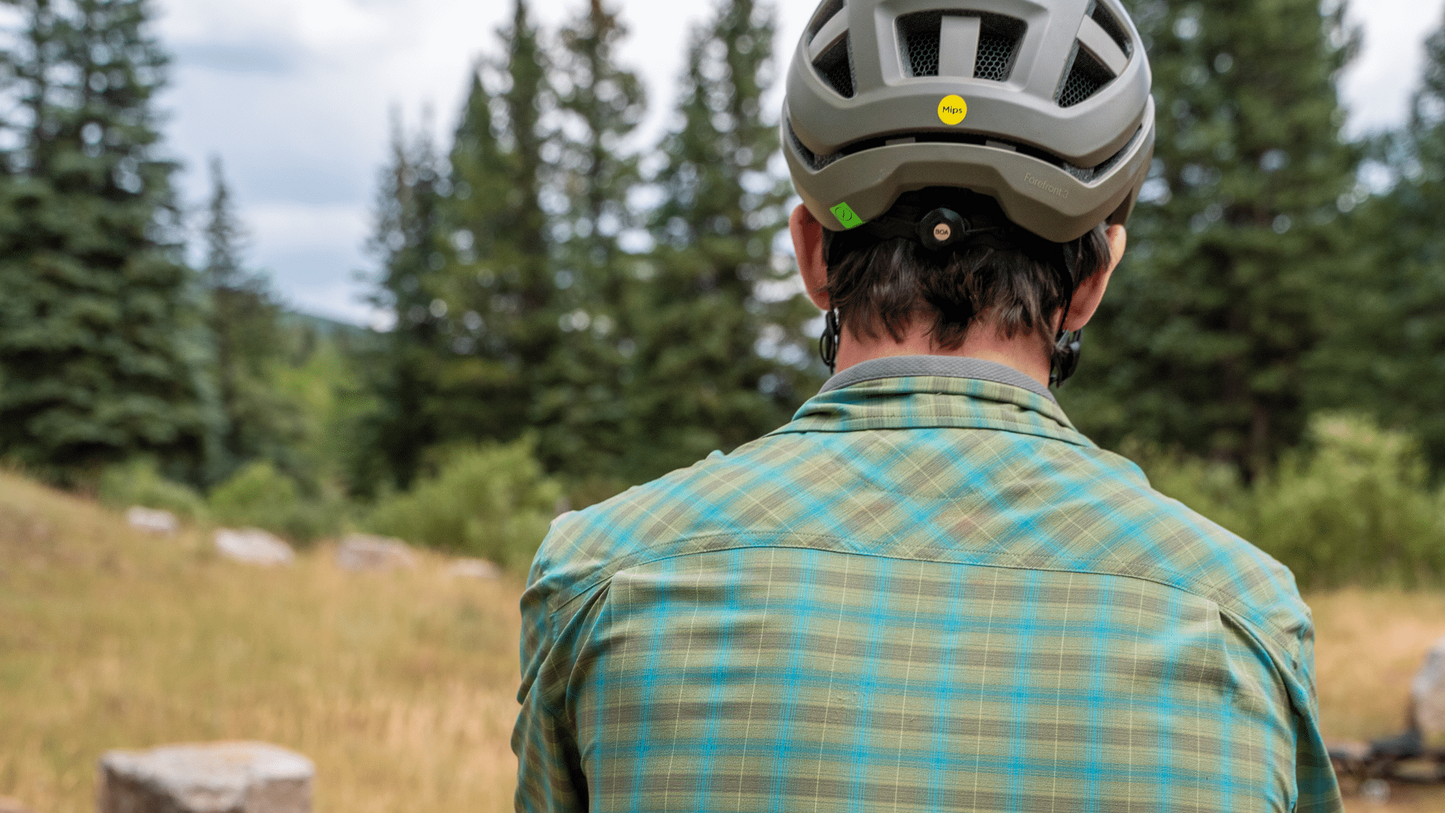 Club Ride Apparel Men's Quest Super Stretch Plaid Shirt