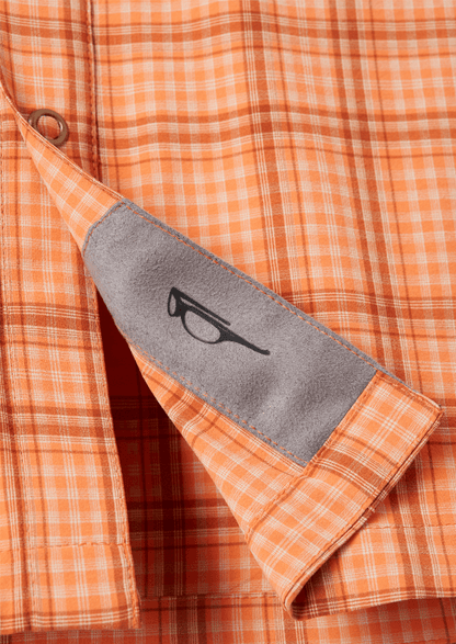 Club Ride Apparel Men's Quest Super Stretch Plaid Shirt