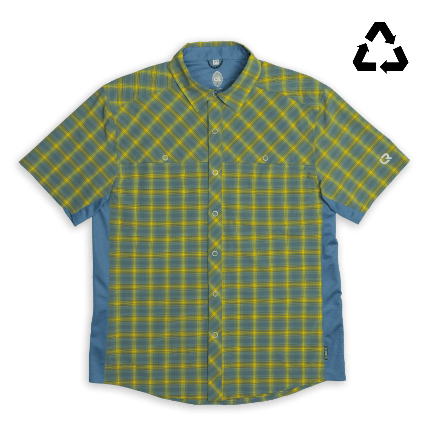 Club Ride Apparel Men's Quest Super Stretch Plaid Shirt