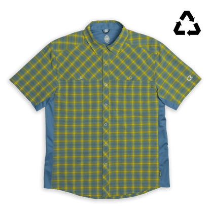 Club Ride Apparel Men's Quest Super Stretch Plaid Shirt