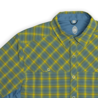 Club Ride Apparel Men's Quest Super Stretch Plaid Shirt