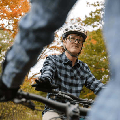 Club Ride Apparel Men's Shaka Brushed Stretch Riding Flannel