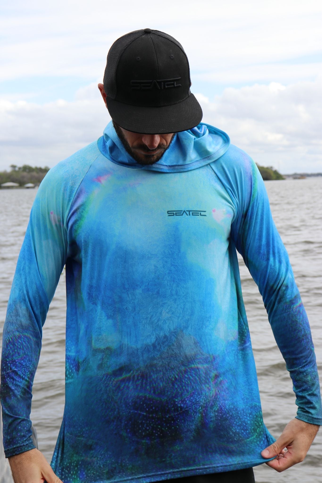 Seatec Outfitters | SPORT TEC | BLUE CRAB | HOODED