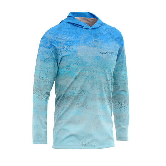 Seatec Outfitters MEN'S SPORT TEC | BLUE MAHI | HOODED