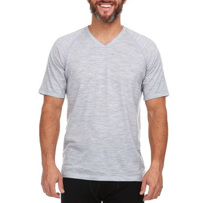 Minus33 Micro Weight - Men's Wool V-Neck T-Shirt Woolverino