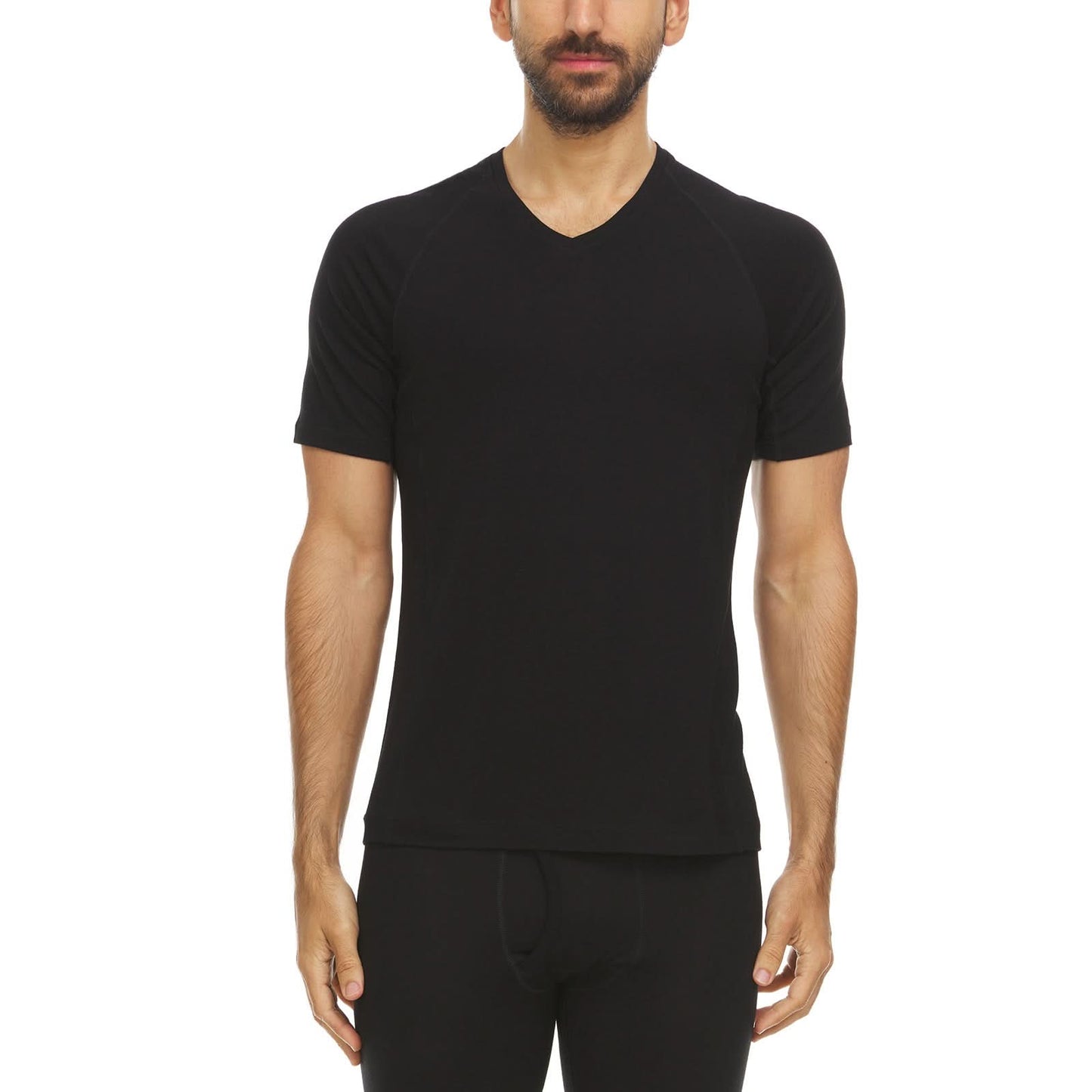 Minus33 Micro Weight - Men's Wool V-Neck T-Shirt Woolverino