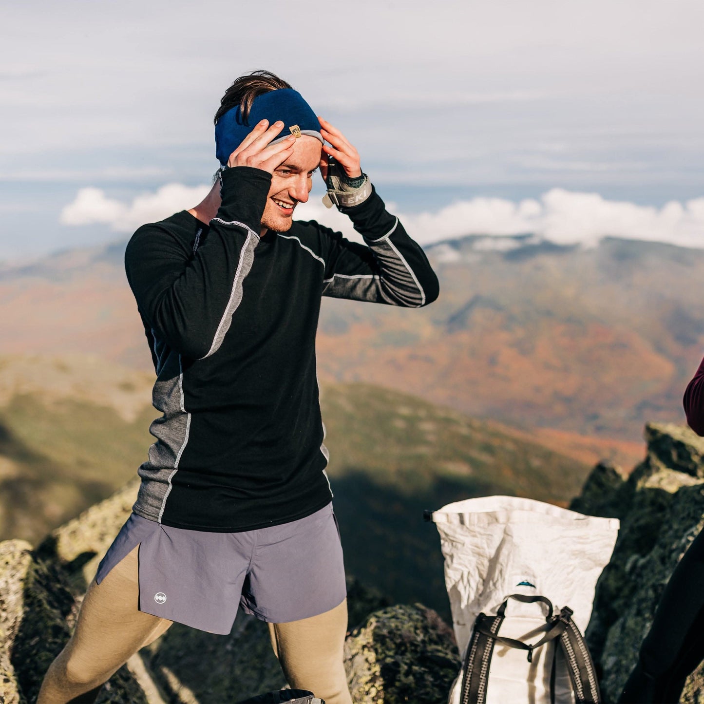 Minus33 Midweight - Reversible Headband 100% Merino Wool