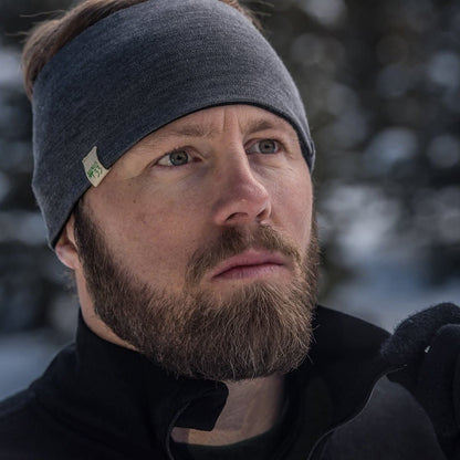 Minus33 Midweight - Reversible Headband 100% Merino Wool