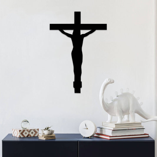 MetalPlex - Crucifix Cross - Metal Wall Art
