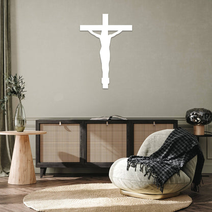 MetalPlex - Crucifix Cross - Metal Wall Art