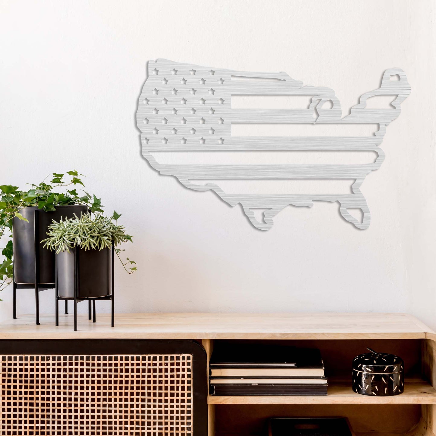 MetalPlex - American Flag United States - Metal Wall Art