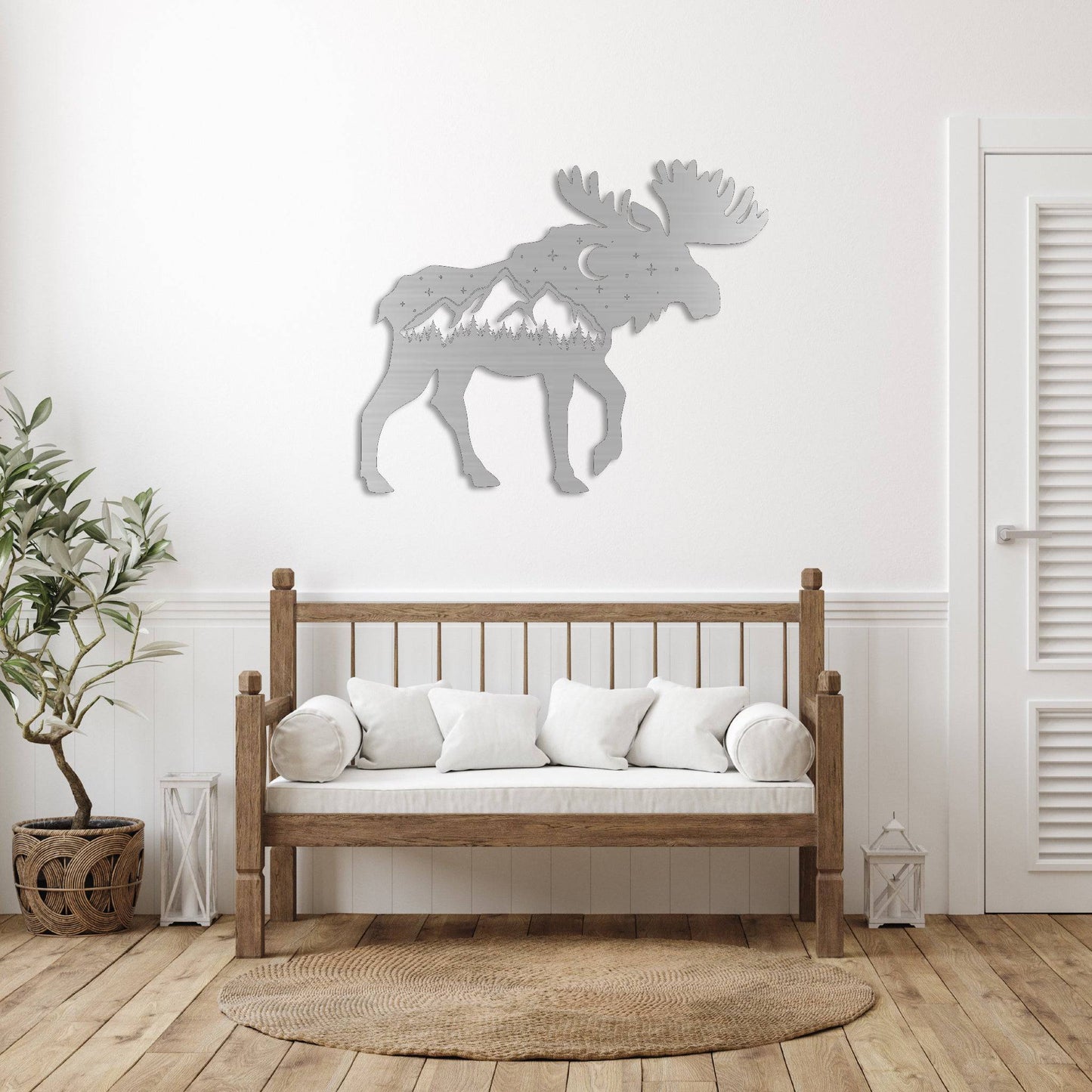 MetalPlex - Moose - Metal Wall Art
