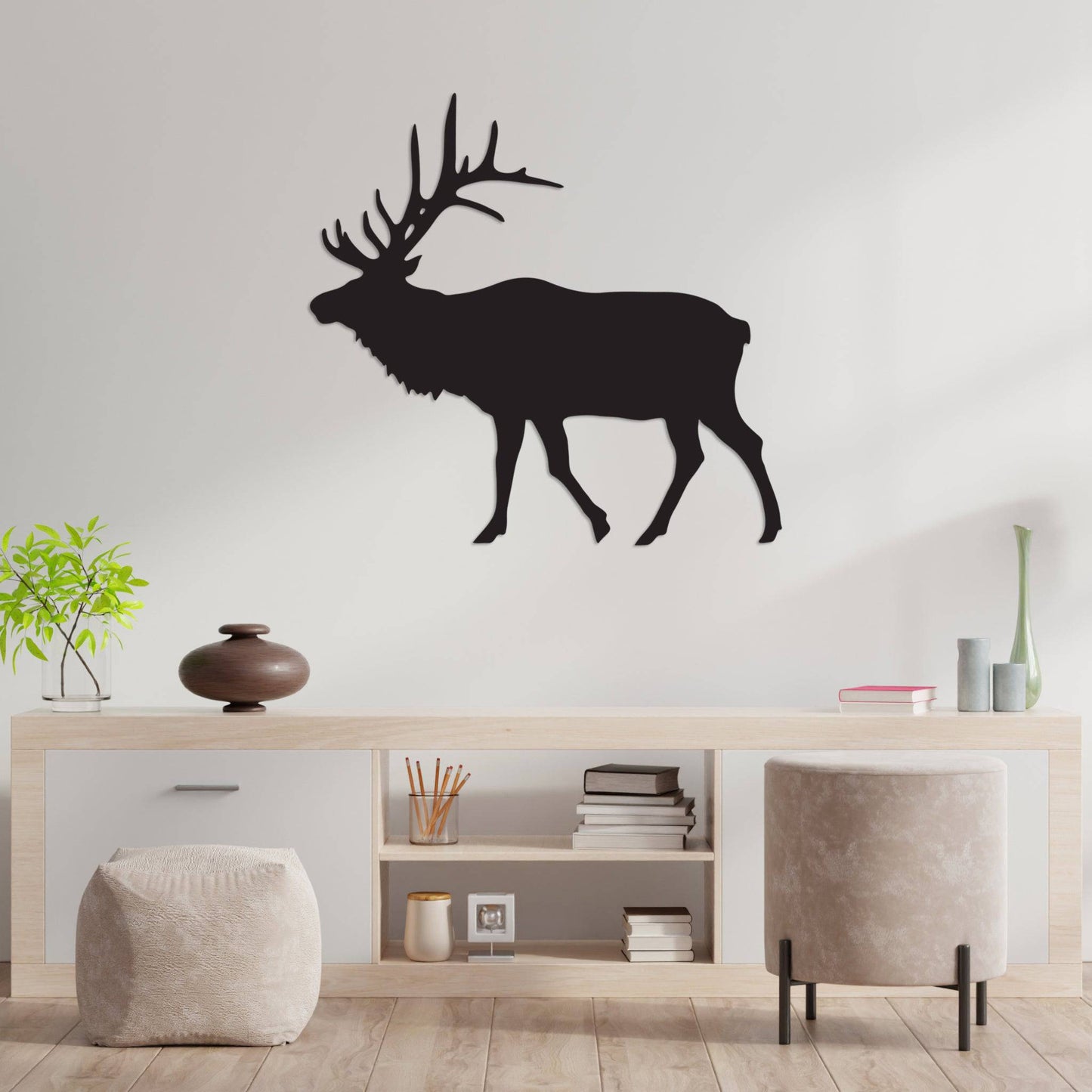 MetalPlex - Elk - Metal Wall Art