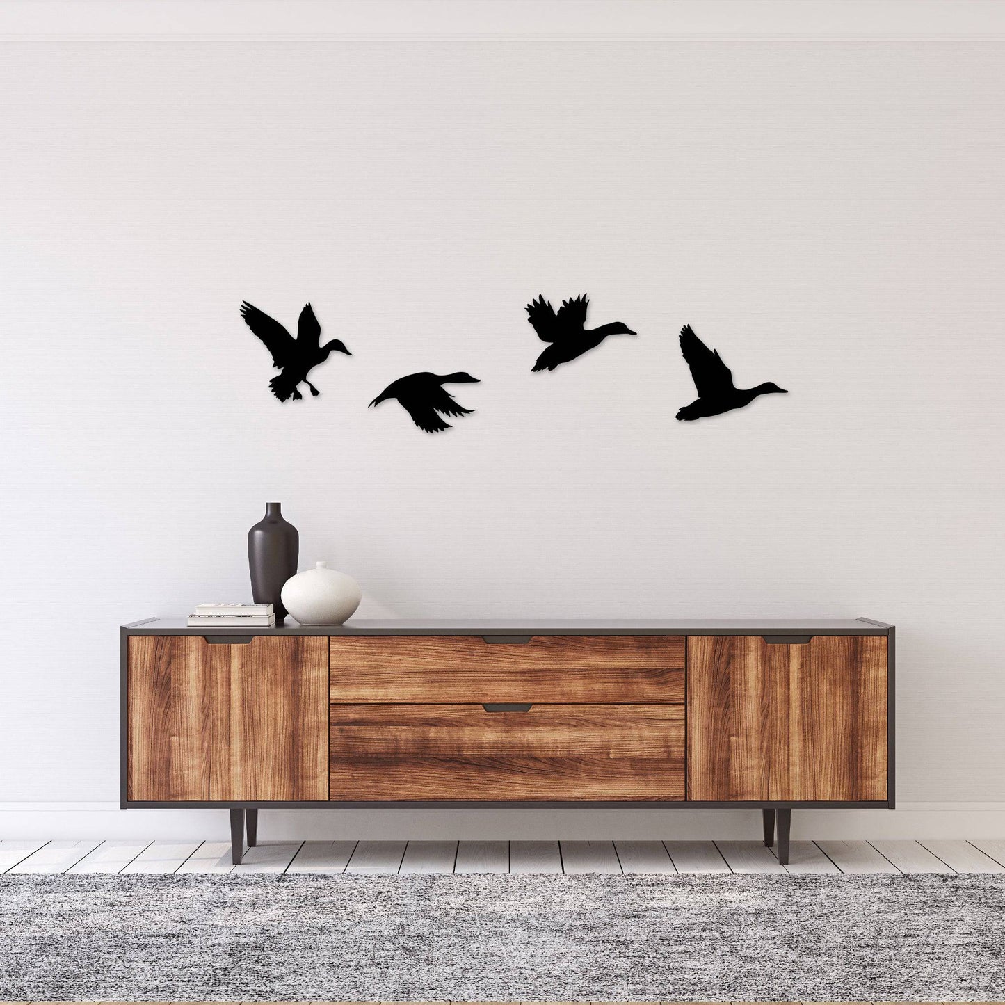 MetalPlex - Ducks - Metal Wall Art