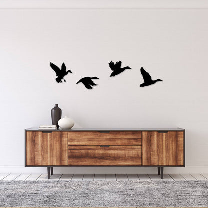 MetalPlex - Ducks - Metal Wall Art