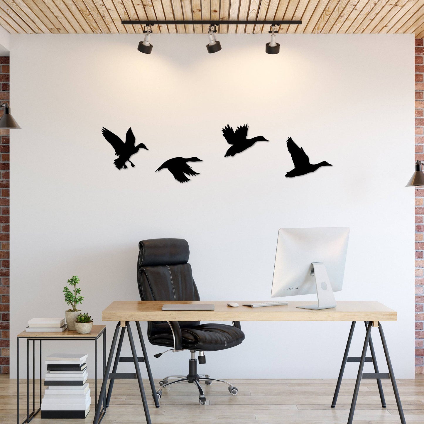 MetalPlex - Ducks - Metal Wall Art