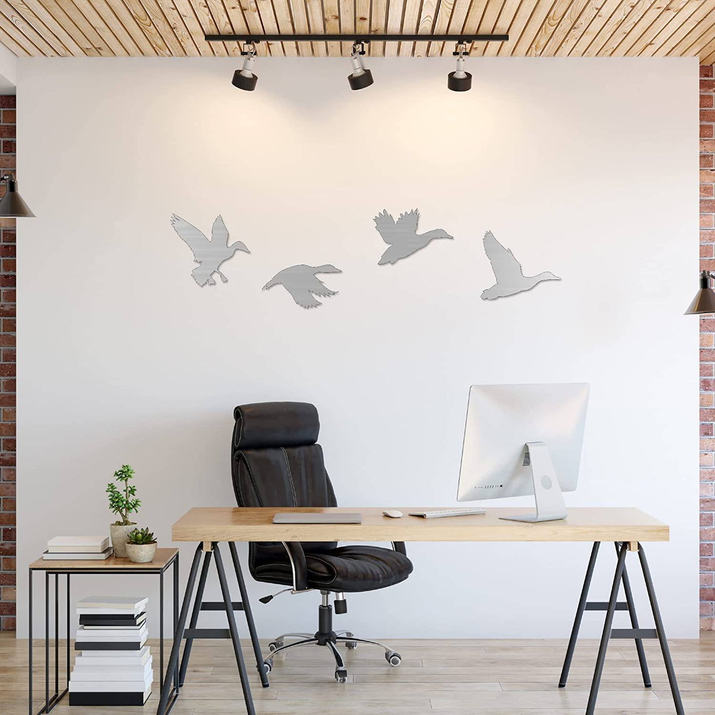 MetalPlex - Ducks - Metal Wall Art