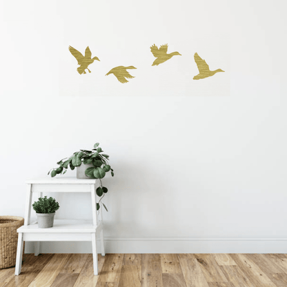 MetalPlex - Ducks - Metal Wall Art