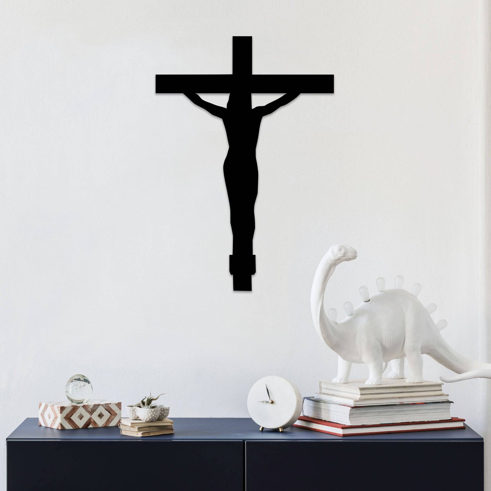 MetalPlex - Crucifix Cross - Metal Wall Art - Angler's Pro Tackle & Outdoors