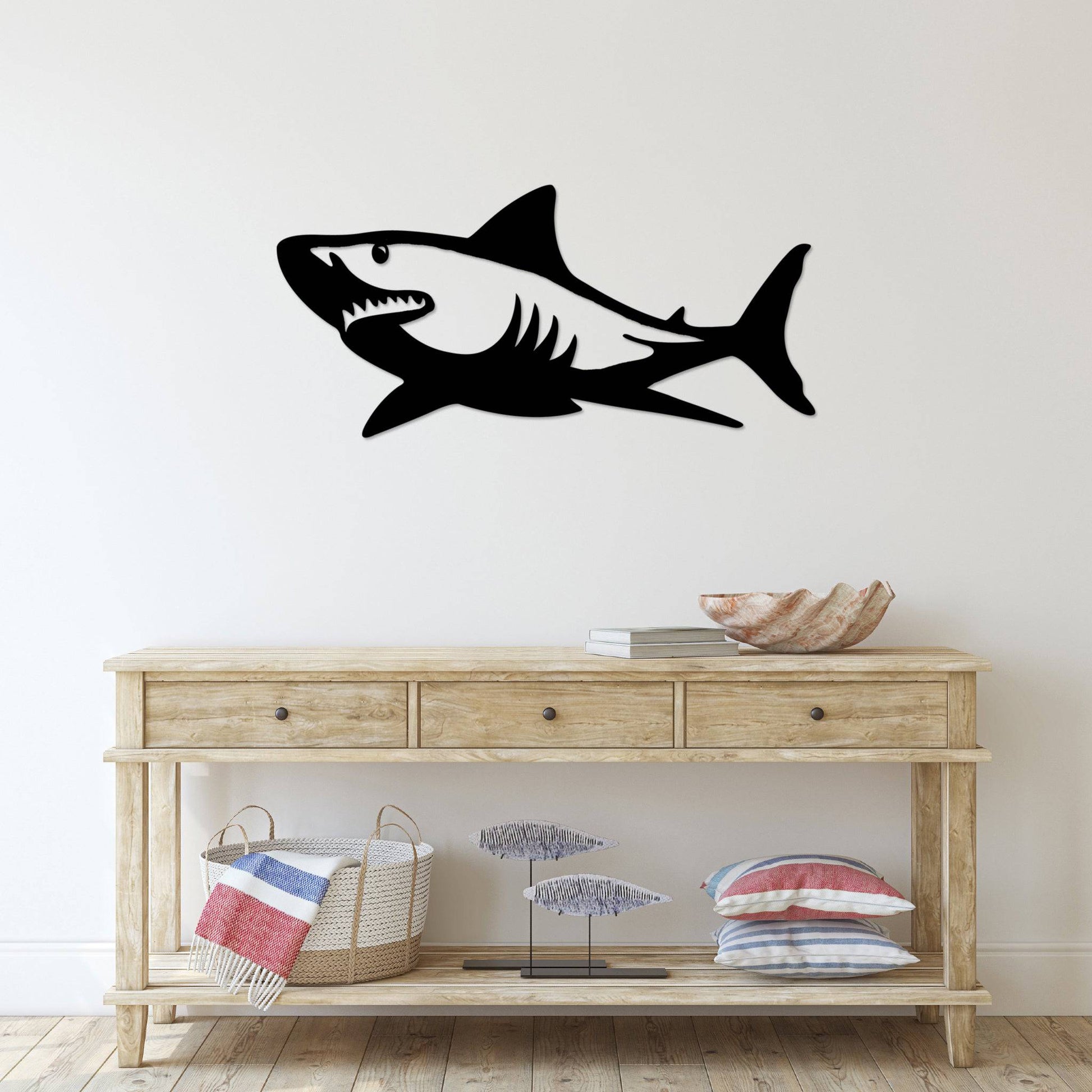 MetalPlex - Shark - Metal Wall Art - Angler's Pro Tackle & Outdoors