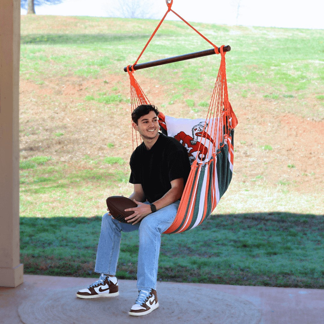 Campus Hammocks Miami Hurricanes Ibis Hammock Chair
