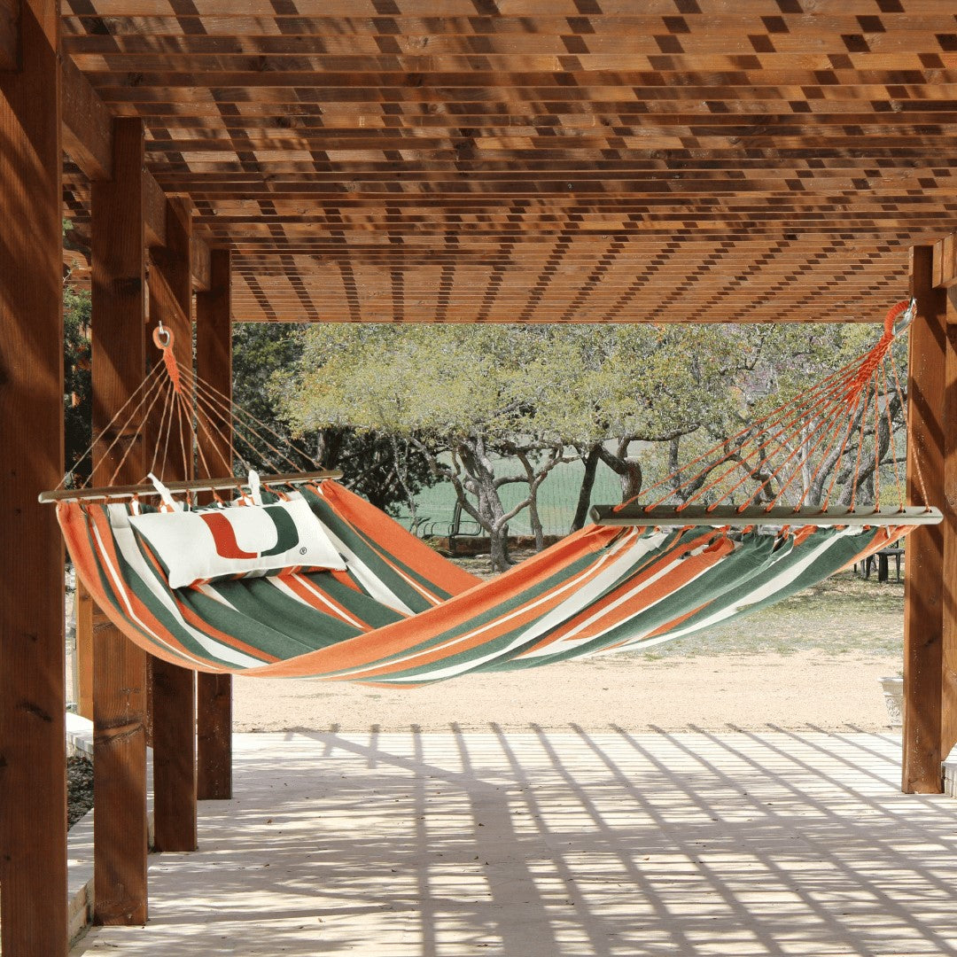 Campus Hammocks Miami Hurricanes Logo Hammock