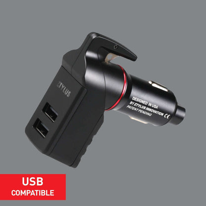 Stinger Survival Tools USB Car Charger Emergency Tool (Black)