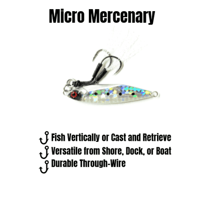 Submission Jigs - Micro Mercenary - Slow Pitch Jigs - 4 Packs