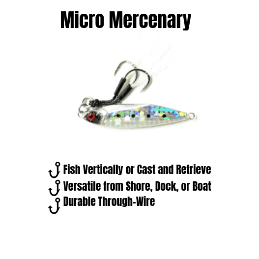 Submission Jigs - Micro Sumo and Mercenary - Slow Pitch Jigs - 4 Packs