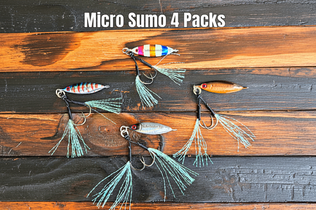 Submission Jigs - Micro Sumo - Slow Pitch Jigs - 4 Packs