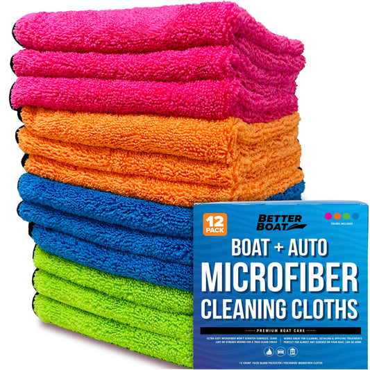 Better Boat - Microfiber Cloth Set 12Pk