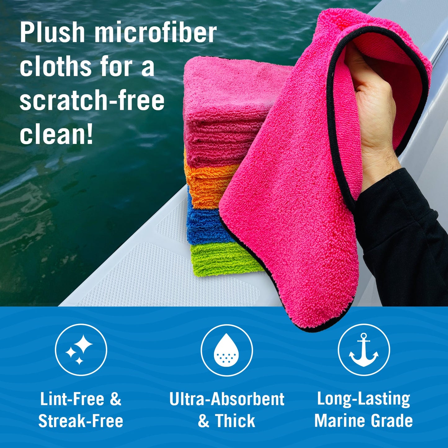 Better Boat - Microfiber Cloth Set 12Pk