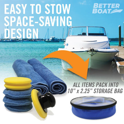 Better Boat - Microfiber Wax Applicator Set