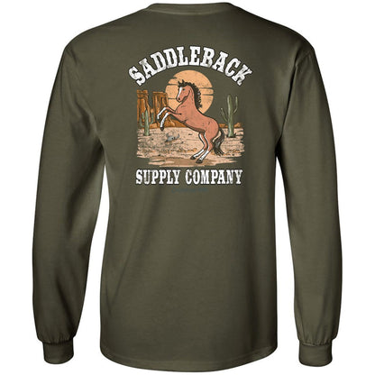 Saddleback Horse With No Name Long Sleeve Tee