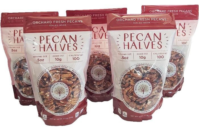 Millican Pecan - Millican Pecan - Raw Fresh Pecan Halves - Angler's Pro Tackle & Outdoors