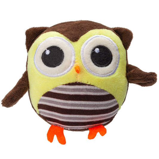 Dogline 6" Owl Mini Dog Toy