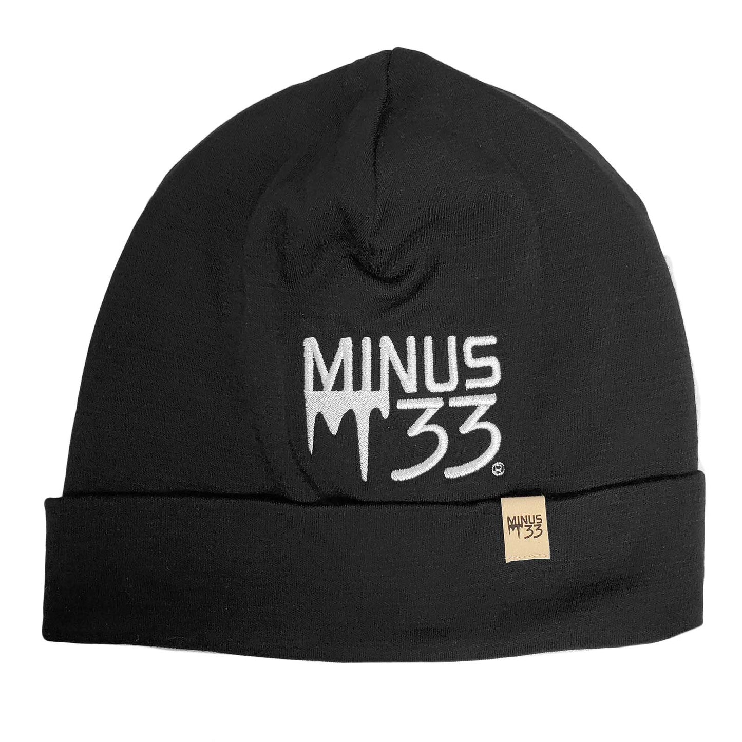 Minus33 Lightweight - Minus33 Logo'd Ridge Cuff Beanie 100% Merino Wool - Angler's Pro Tackle & Outdoors