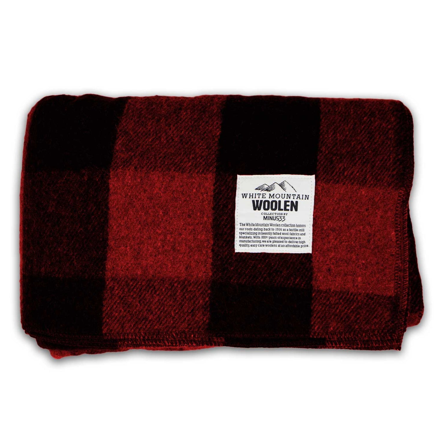 Minus33 - Lodge Twin Blanket White Mountain Woolen - Angler's Pro Tackle & Outdoors