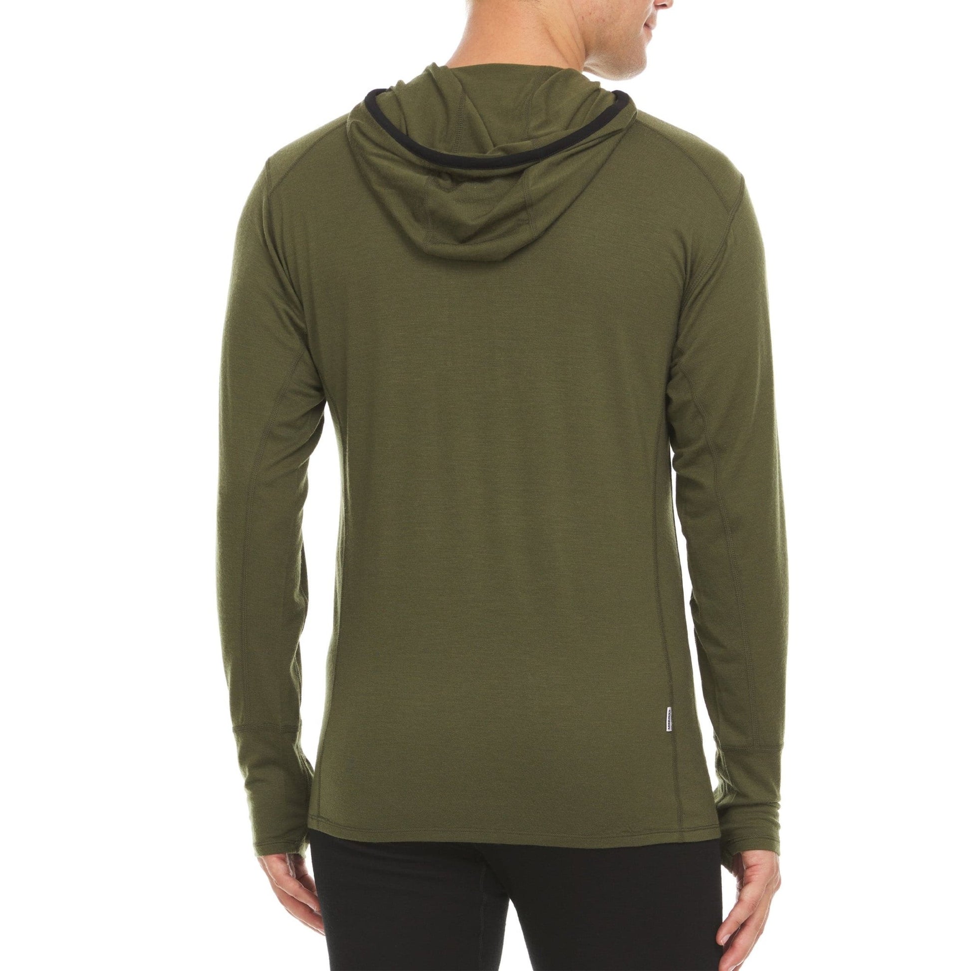 Minus33 Micro Weight - Men's Wool 1/4 Zip Sun Hoodie Woolverino - Angler's Pro Tackle & Outdoors