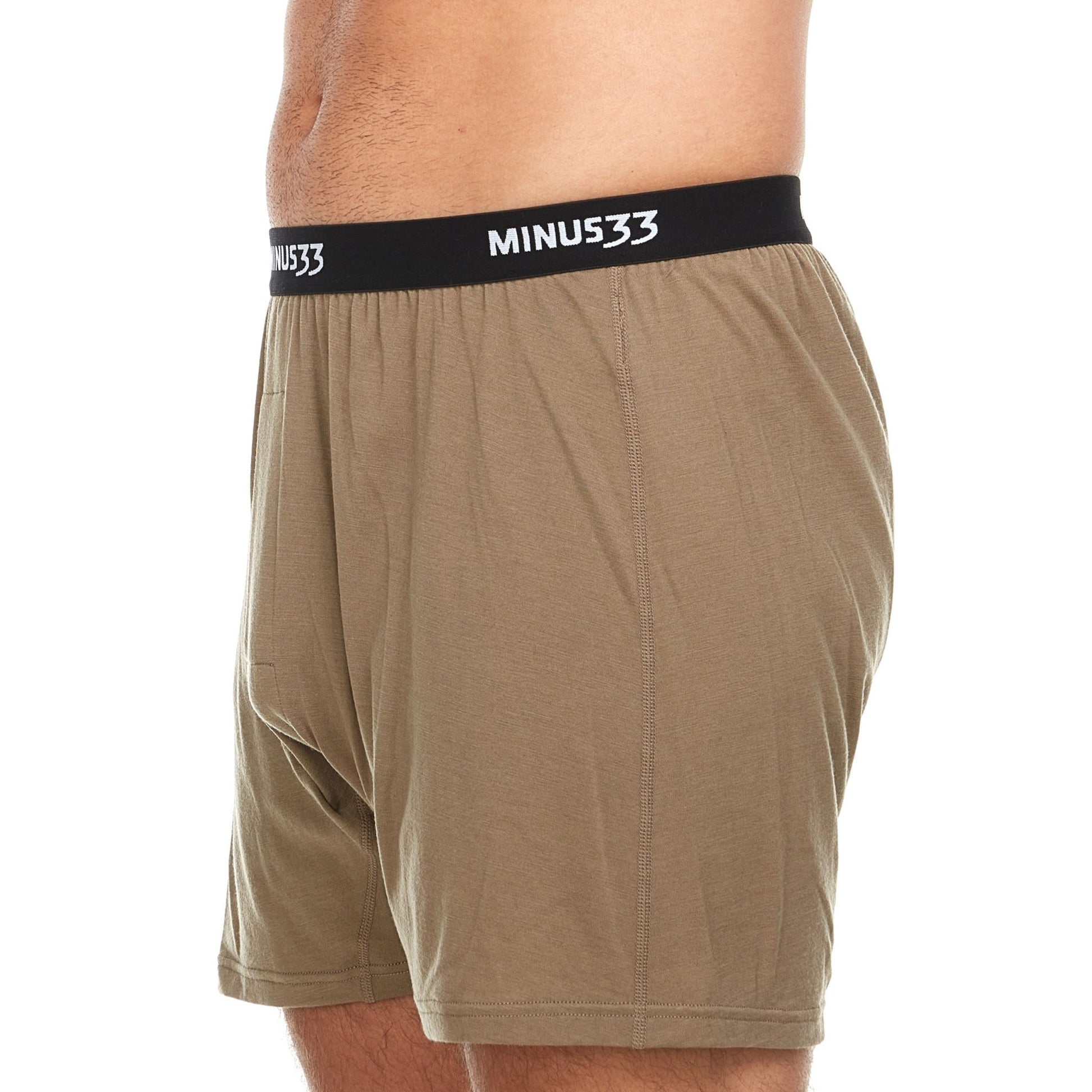 Minus33 Micro Weight - Men's Wool Boxer Shorts Woolverino - Angler's Pro Tackle & Outdoors